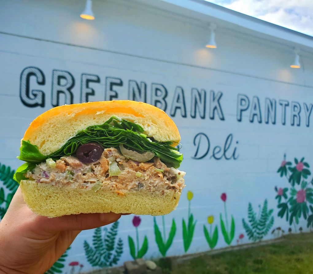 Greenbank Pantry & Deli on Whidbey Island bakes its own bread for sandwiches, including the tuna. (Courtesy of Emily Terao)