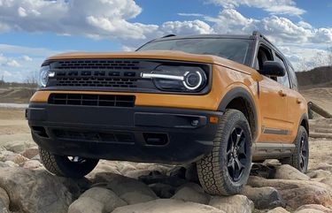 The 2021 Ford Bronco Sport Badlands. (Mark Phelan/Detroit Free Press/TNS)