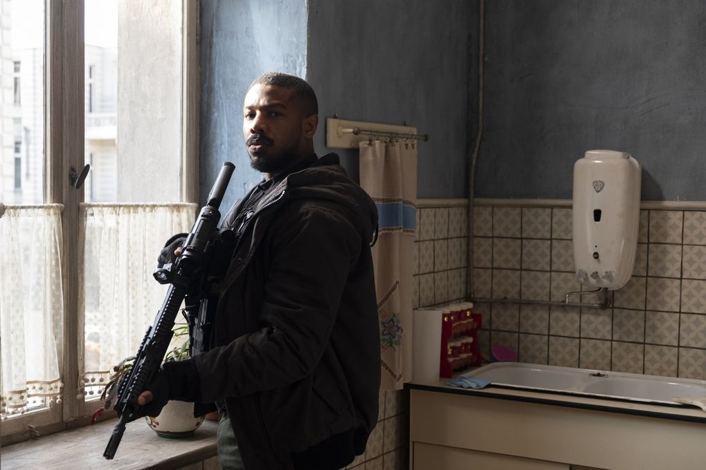 Michael B. Jordan plays an elite Navy SEAL who goes rogue in “Tom Clancy’s Without Remorse” on Amazon. (Nadja Klier / Paramount Pictures)