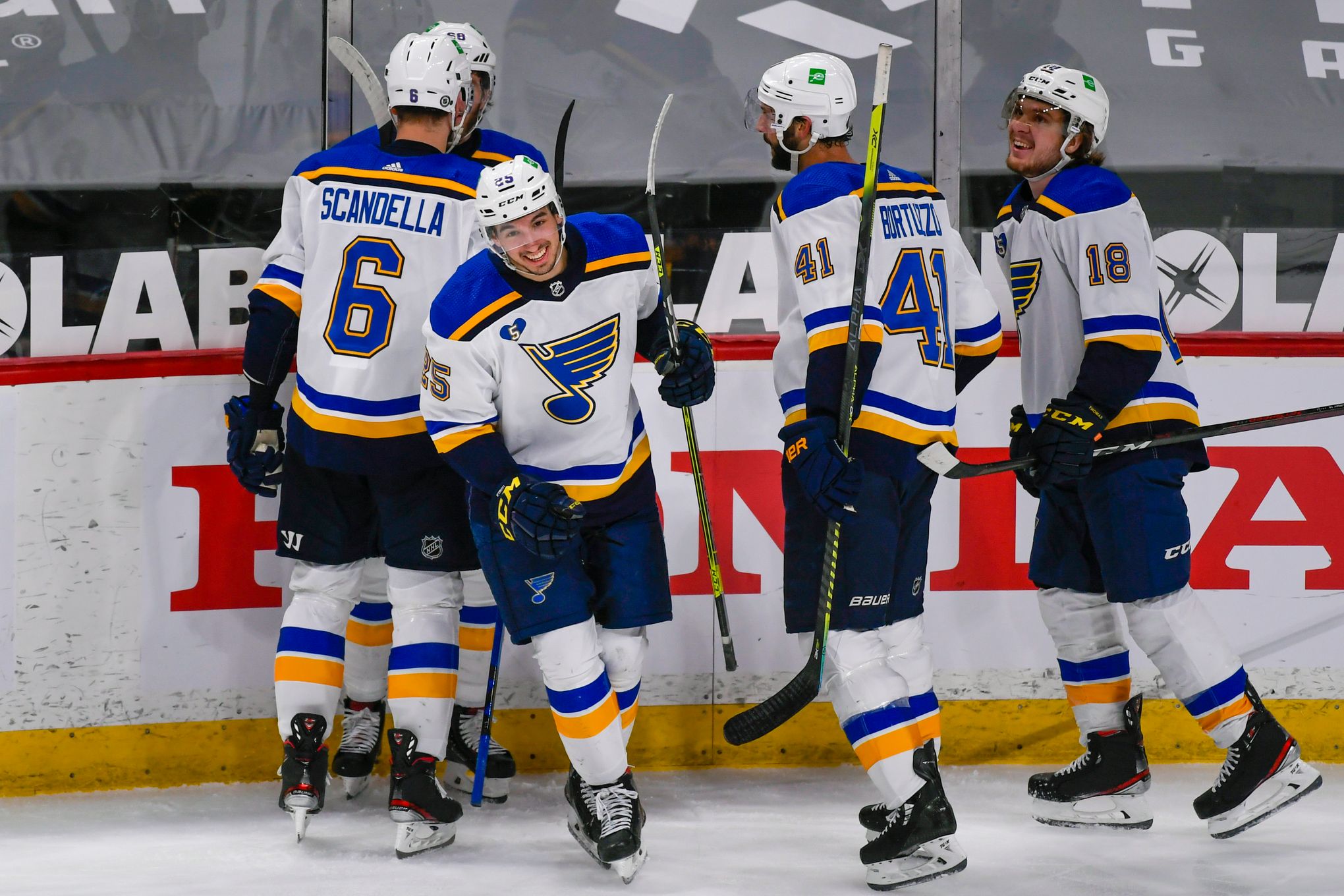 Blues clinch spot in 2021 playoffs