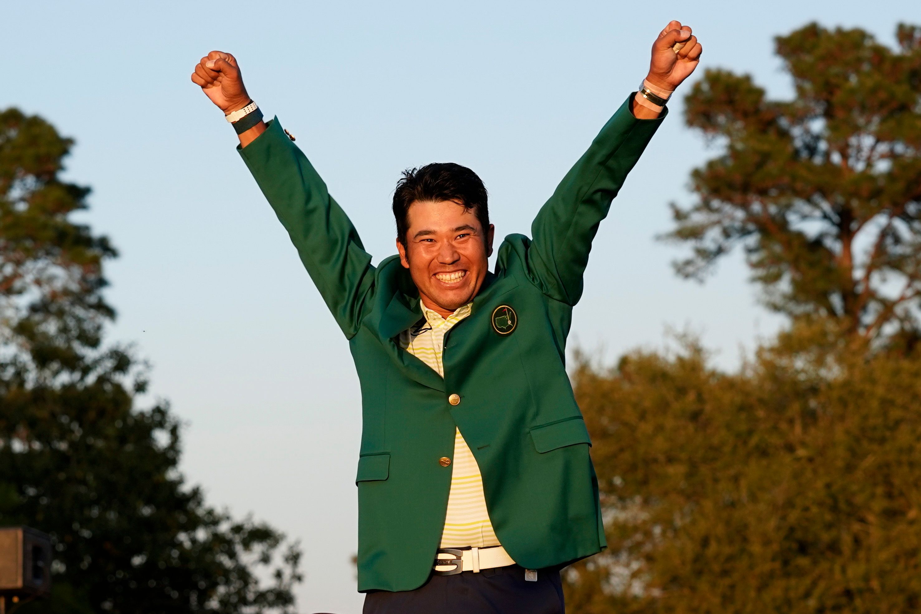 Matsuyama becomes first Japanese in Masters green jacket | The