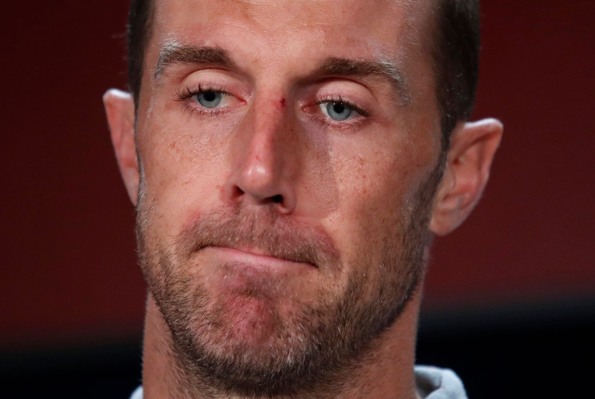 Redskins' Alex Smith learning to run again after leg fracture