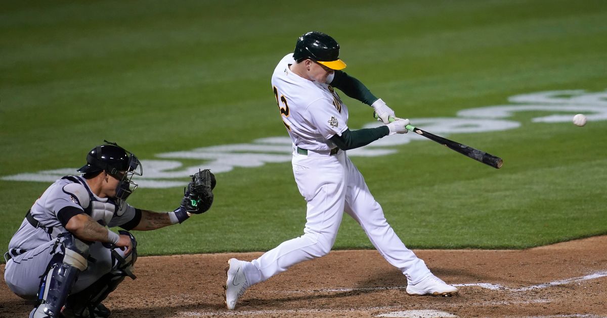 Matt Chapman, Mark Canha homer in A's win over Detroit Tigers