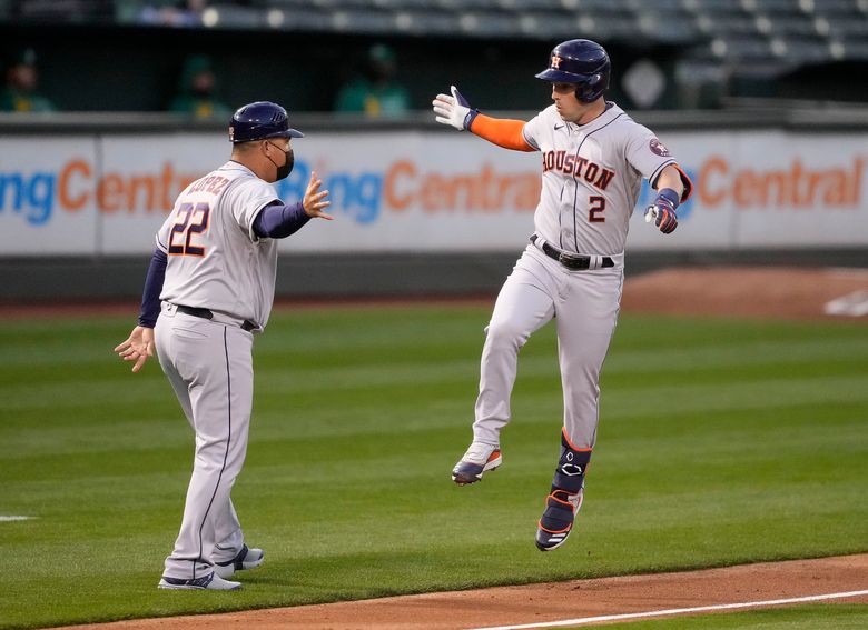 Alex Bregman broke finger in Astros' World Series win