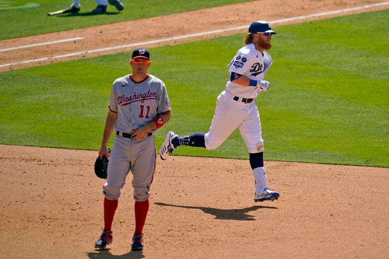 Turner Homers, Dodgers Beat Nats 1-0 on Champs' Ring Day