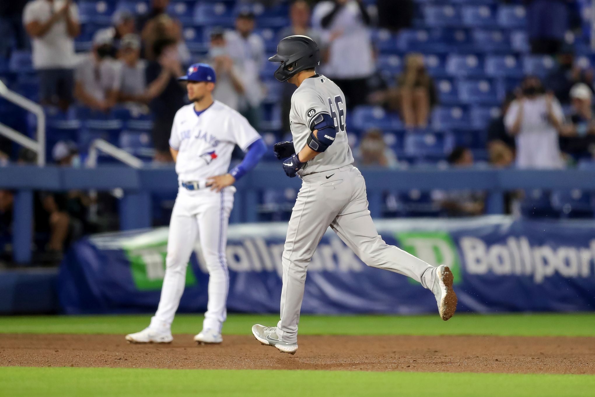 Kyle Higashioka hits three homers 