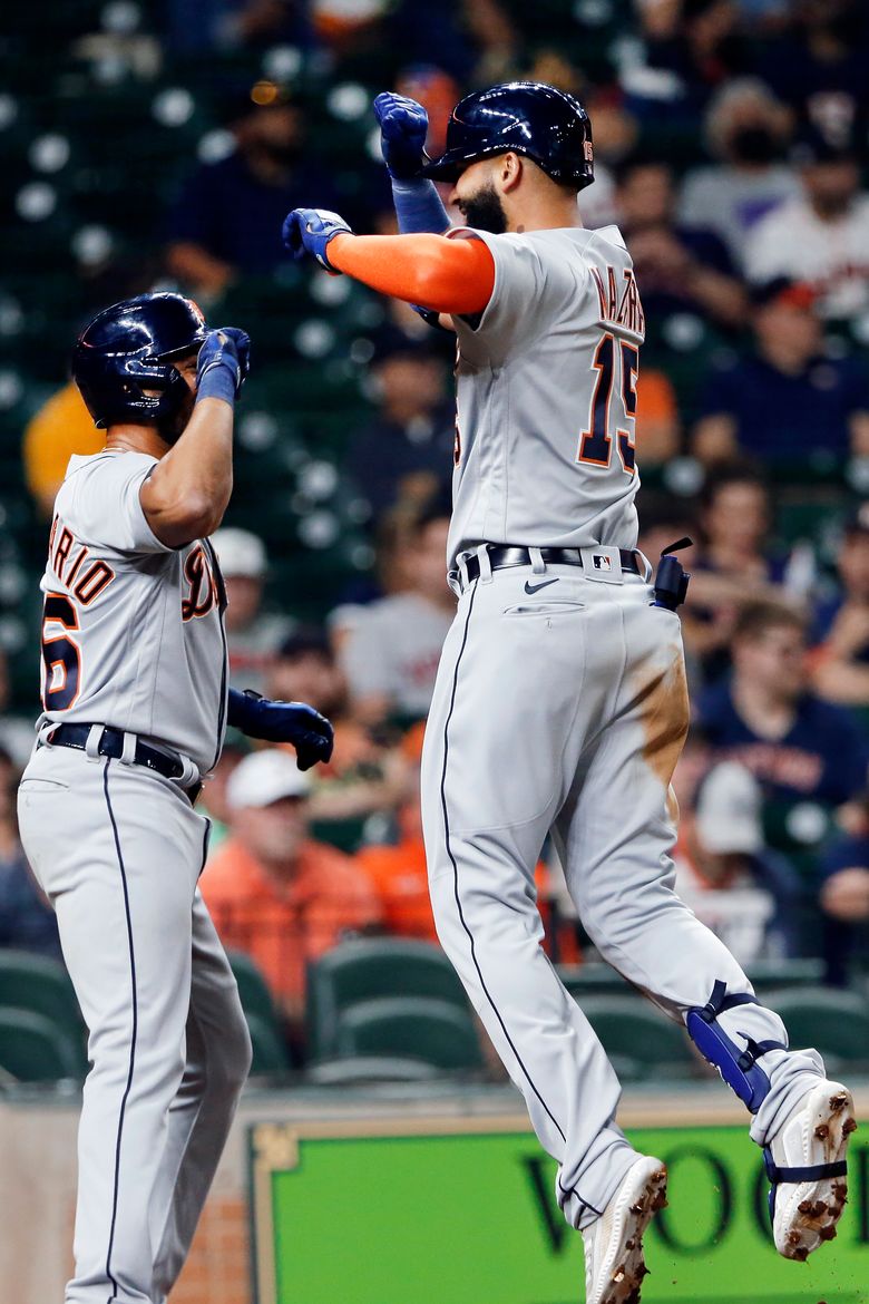 Former Tiger homers twice, Rodriguez leaves early in 6-1 loss to