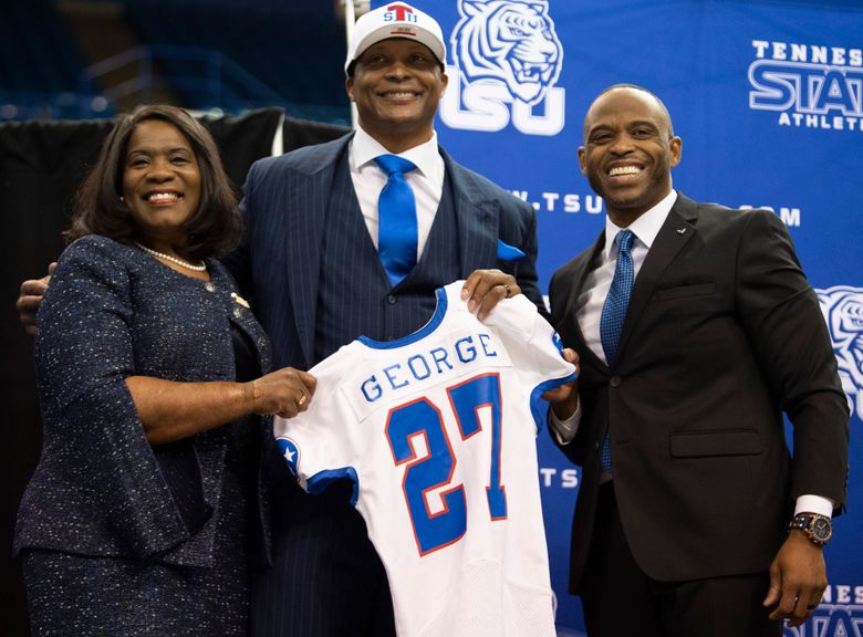 Tennessee State University Names Former All Pro Tennessee Titan and Heisman  Trophy Winner Eddie George Head Football Coach - Tennessee State University