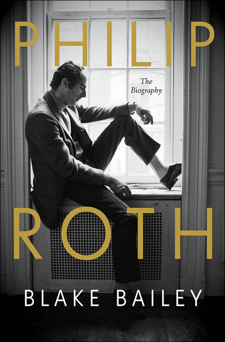 This cover image released by W.W. Norton shows “Philip Roth: The Biography,” by Blake Bailey. (W.W. Norton via AP)