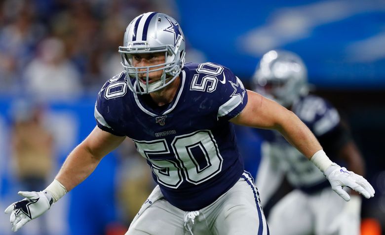 DALLAS COWBOYS LEIGHTON VANDER ESCH TEAM ISSUED AWAY JERSEY