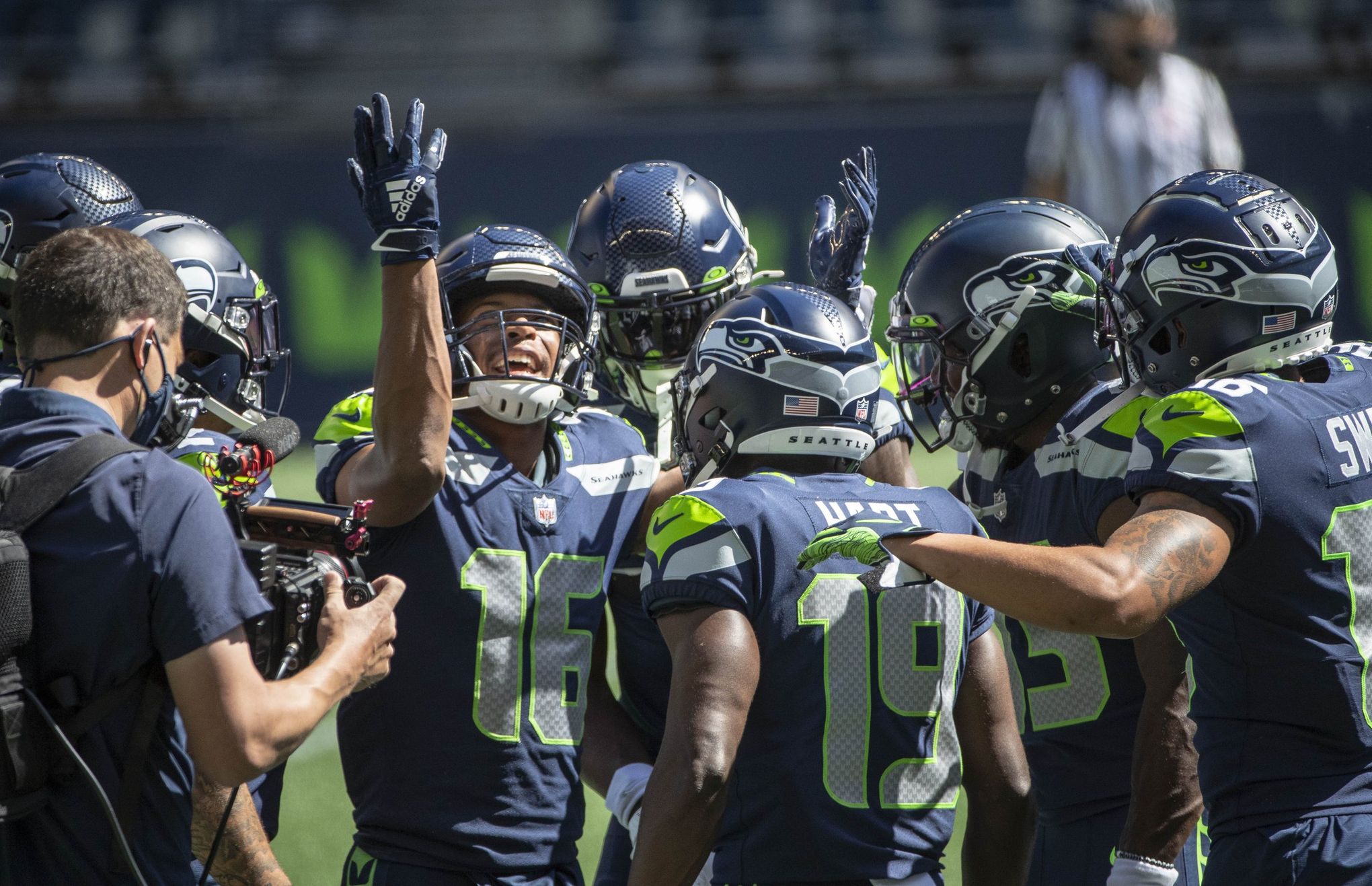 Tyler Lockett eager to see what speedy rookie D'Wayne Eskridge