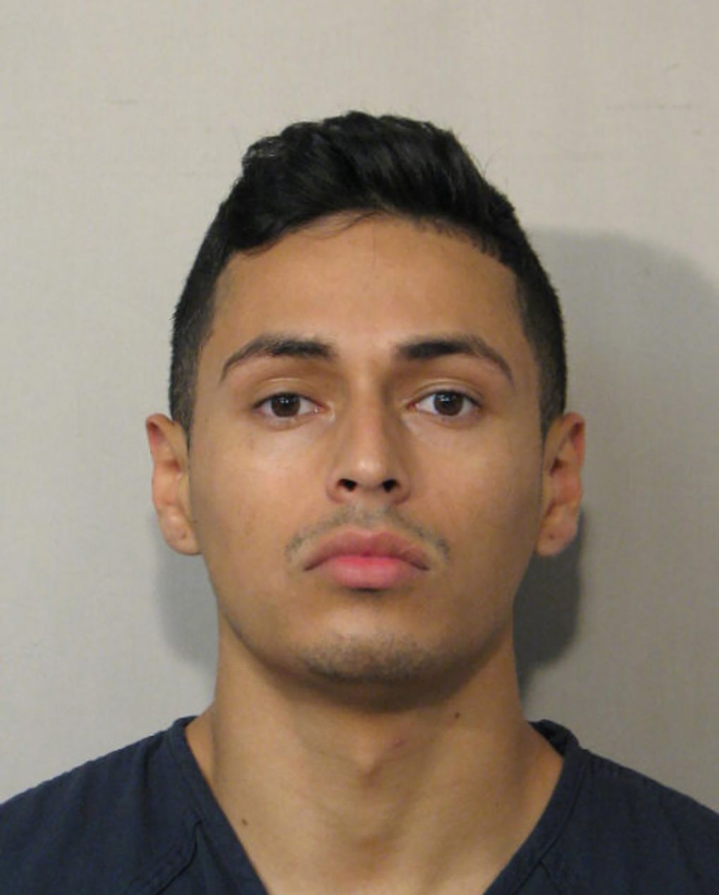 This 2017 booking photo provided by the Houston Police Department shows Victor Hugo Cuevas. (Houston Police Department via The Associated Press)