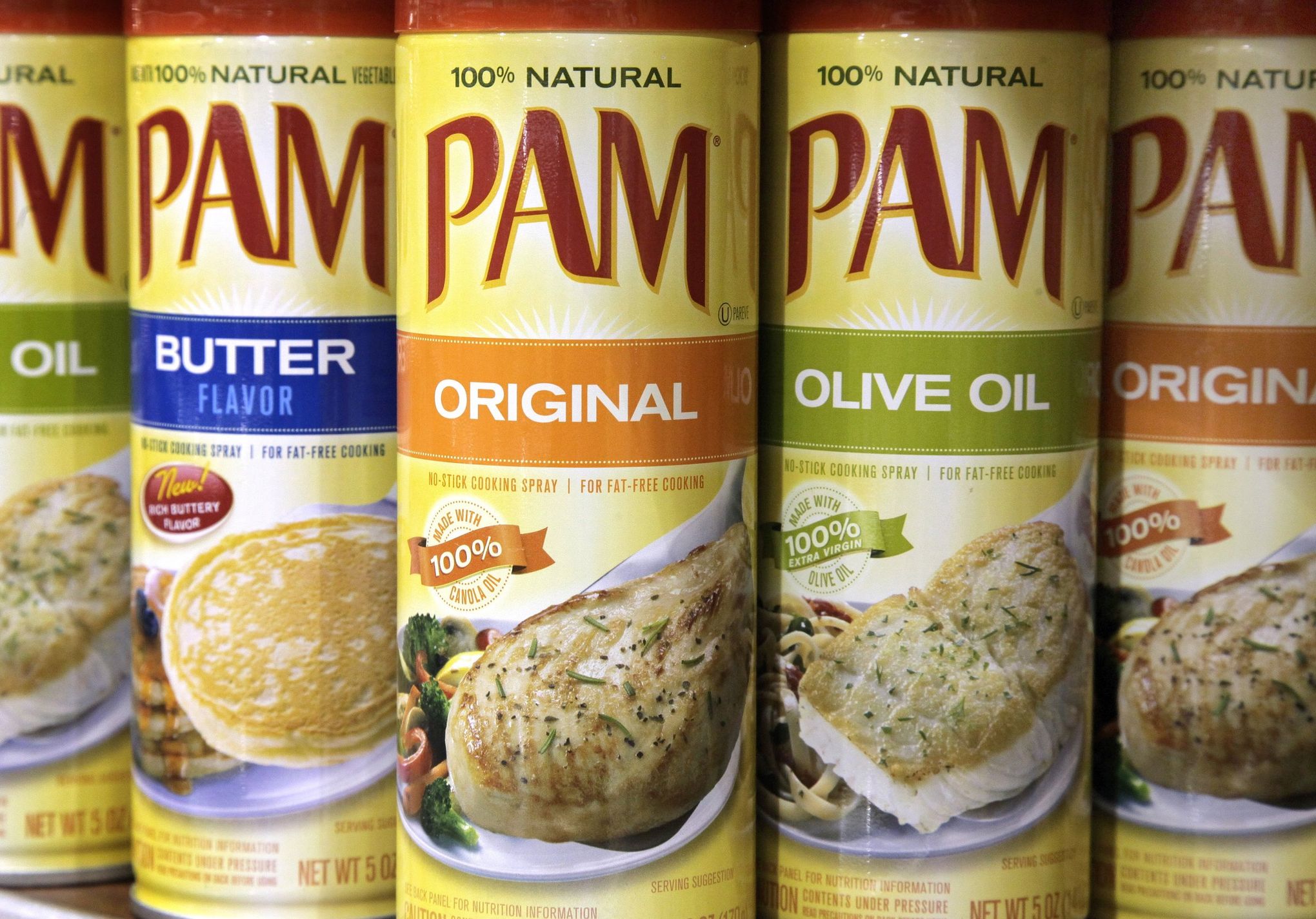 PAM Original Cooking Spray, Canola Oil Nonstick Cooking & Baking