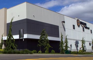 Exterior shot of Amazon’s fulfillment center in DuPont, WA. shot Monday, July 3, 2017.
Story about how humans leverage robots all across Amazon