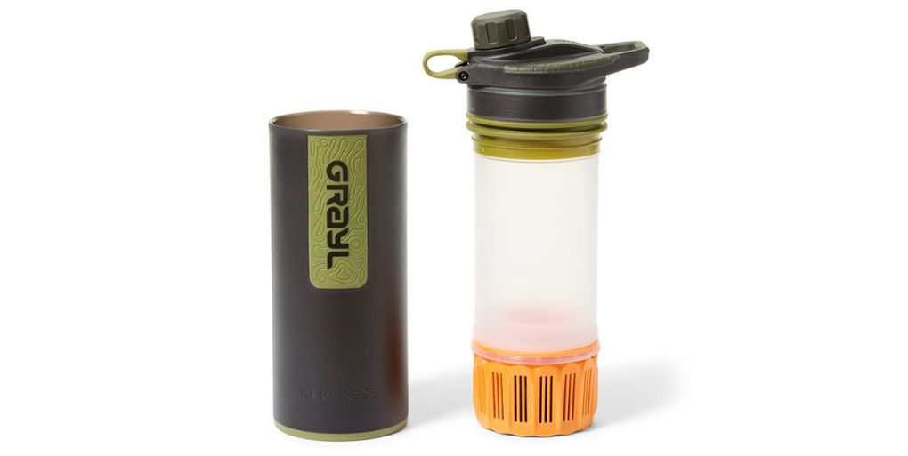 Grayl Geopress Water Purifier Bottle: