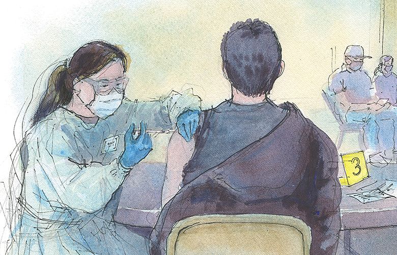 https://images.seattletimes.com/wp-content/uploads/2021/05/Sketcher-vaccine-clinic-tzr-rgb.jpg?d=780x501