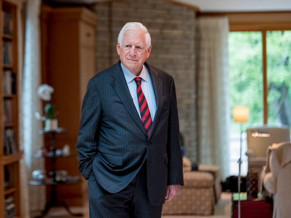 “I feel very responsible for Josh Hawley being in the Senate. I feel terrible about it,” said former senator John Danforth, R-Mo., who recently called his encouragement of Hawley’s Senate run the “greatest mistake of my life.” (Photo by Whitney Curtis for The Washington Post).