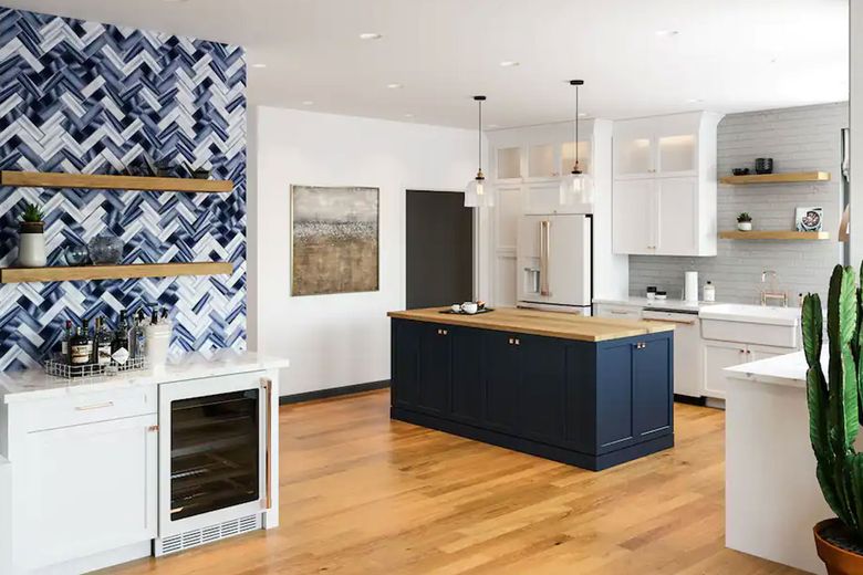 Blue Kitchen Cabinets - Here's Where to Buy Them