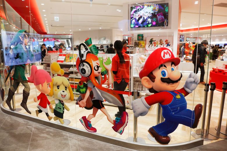 Nintendo's Tokyo Store Isn't Large Enough for its Fan Base - Bloomberg