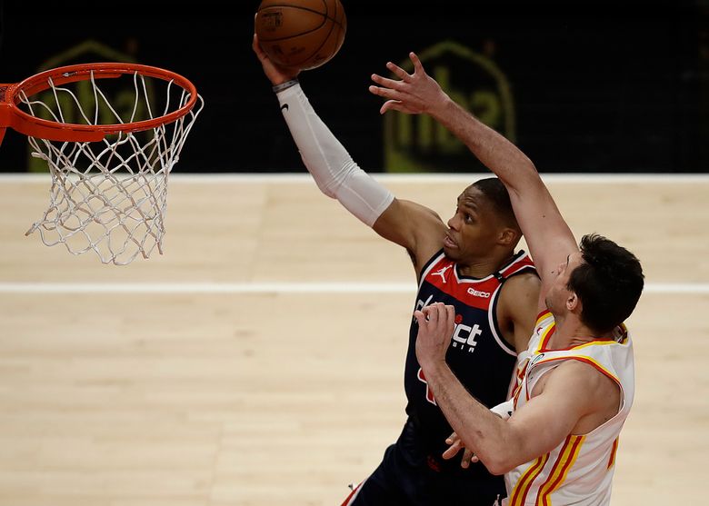 Westbrook records 4th straight triple-double in OT win