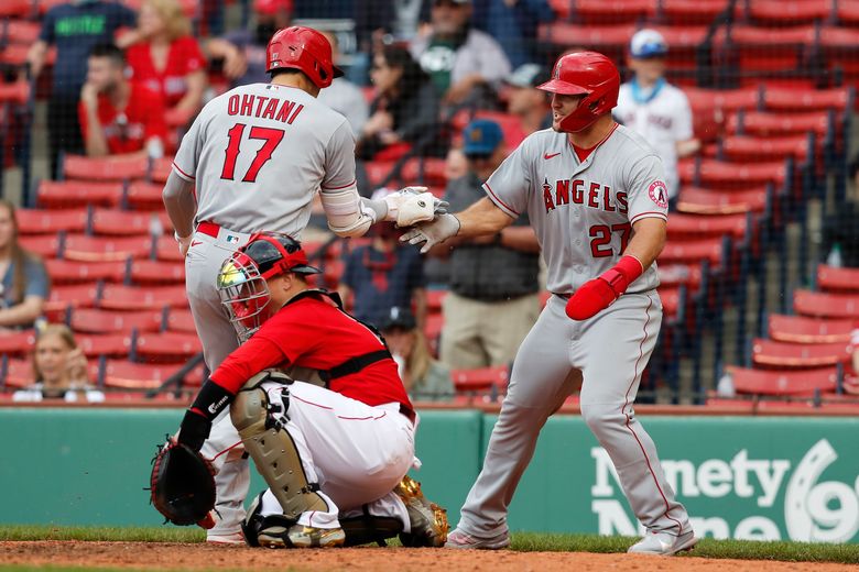 Mike Trout and Shohei Ohtani homer, but Angels lose in ninth - Los