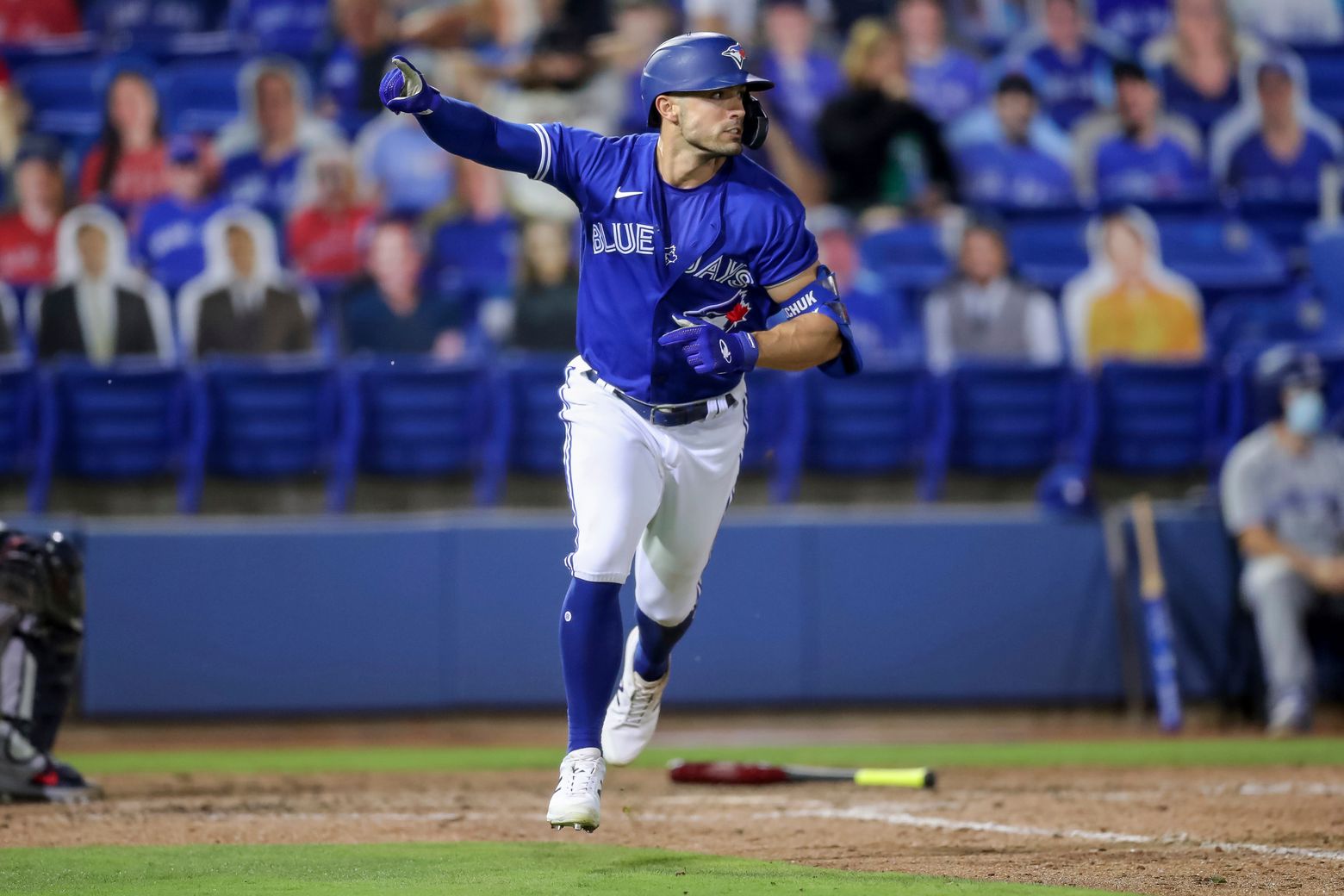 Photos: Freddie Freeman, Dansby Swanson go deep against Blue Jays