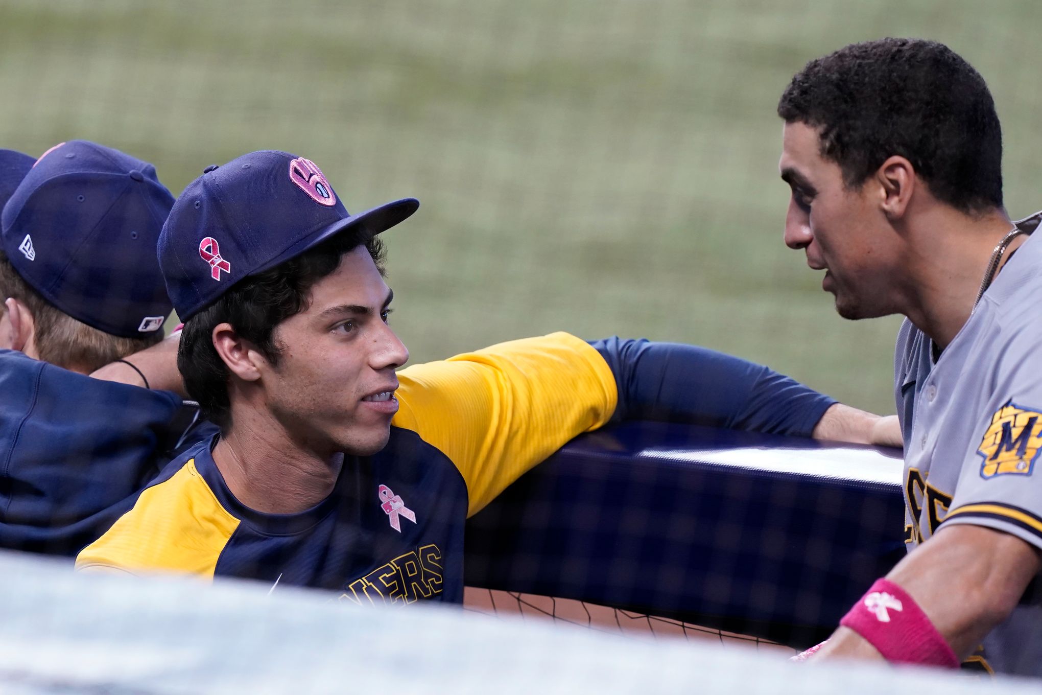 Did Yelich get a new haircut? He looks a bit different. : r/Brewers