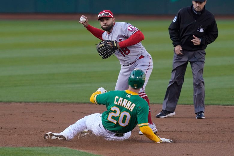Bassitt pitches two-hitter, fans nine as A's beat Angels 5-0
