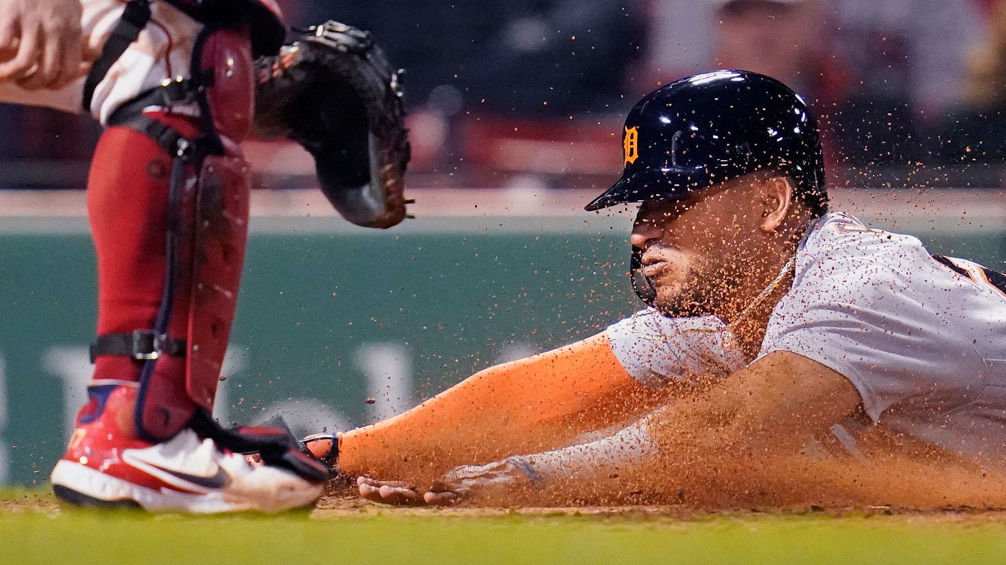 Story's 3-run homer out of Fenway helps Red Sox beat Tigers