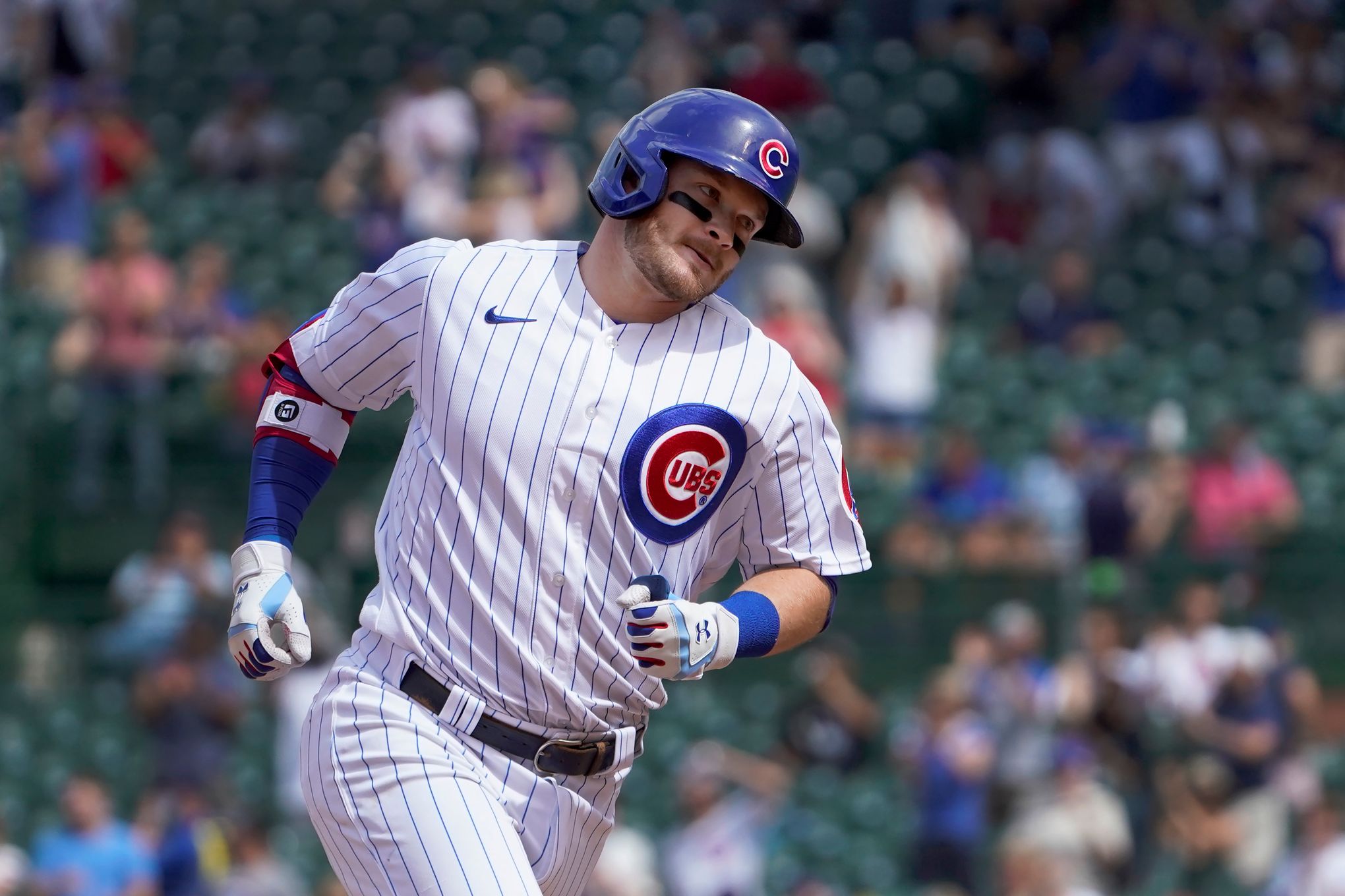 Chicago Cubs outfielder Joc Pederson (left wrist) placed on 10-day