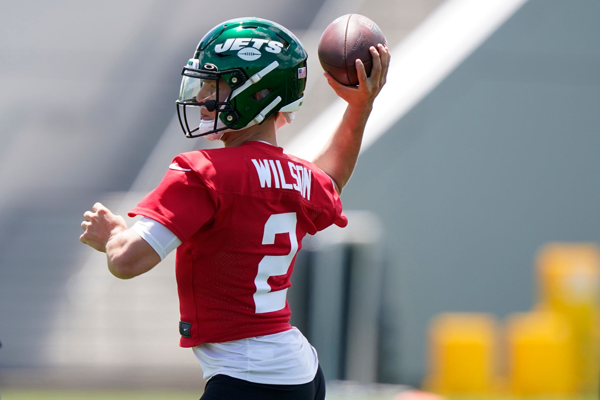 Jets' Zach Wilson makes his 1st throws at rookie minicamp (PHOTOS) 