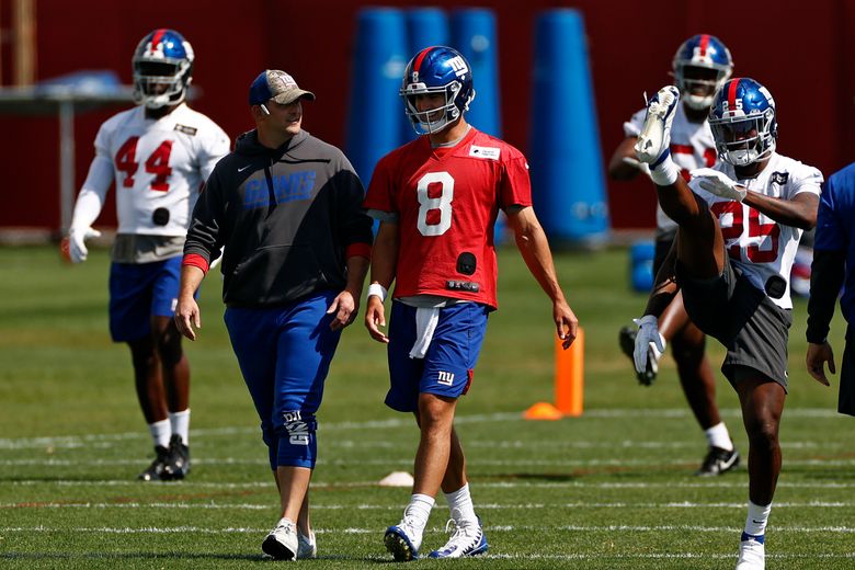 See it: Giants' Daniel Jones, Kenny Golladay working out in New Jersey