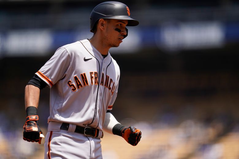 Giants' Kevin Gausman allows first vs St. Louis hit in 7th