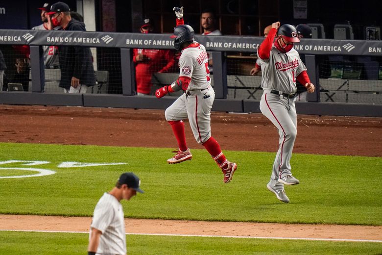 Nationals go deep 3 times in 7-3 victory over Angels