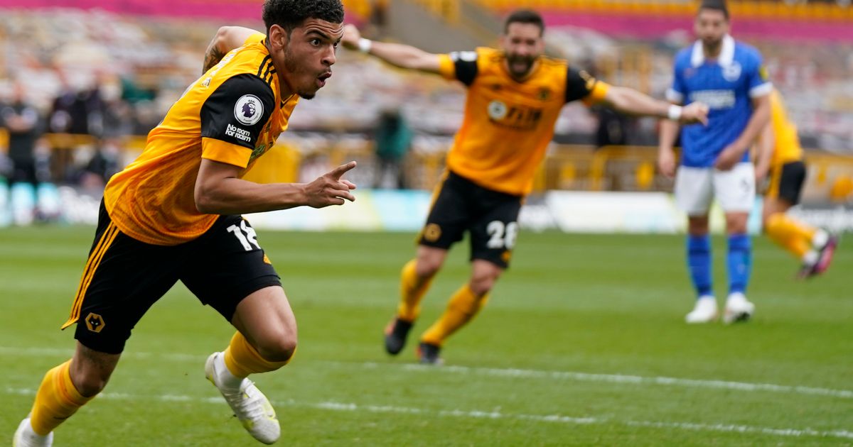 Wolverhampton scores in 90th, rallies for 21 win v Brighton The