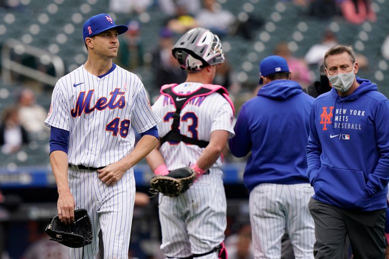 Jacob deGrom Goes Where No Mets Starter Has This Season: The 9th Inning -  The New York Times
