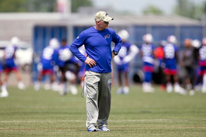 Buffalo Bills coach Sean McDermott misses practice