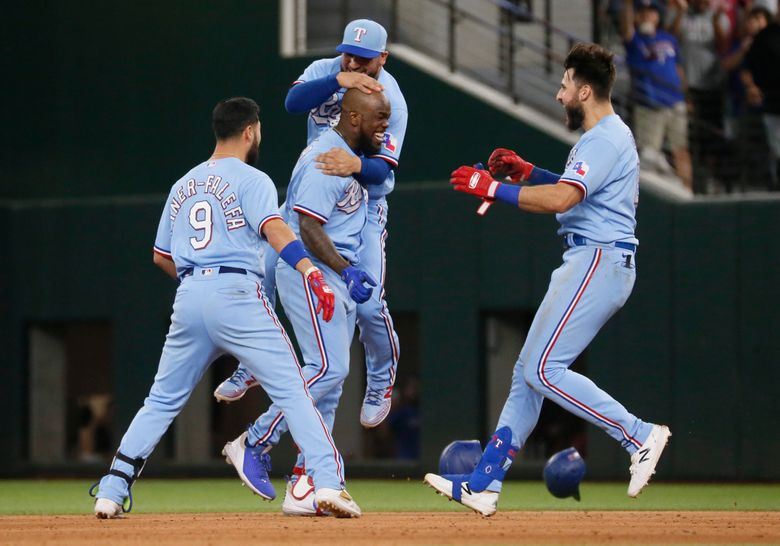 Adolis Garcia Walks Off 