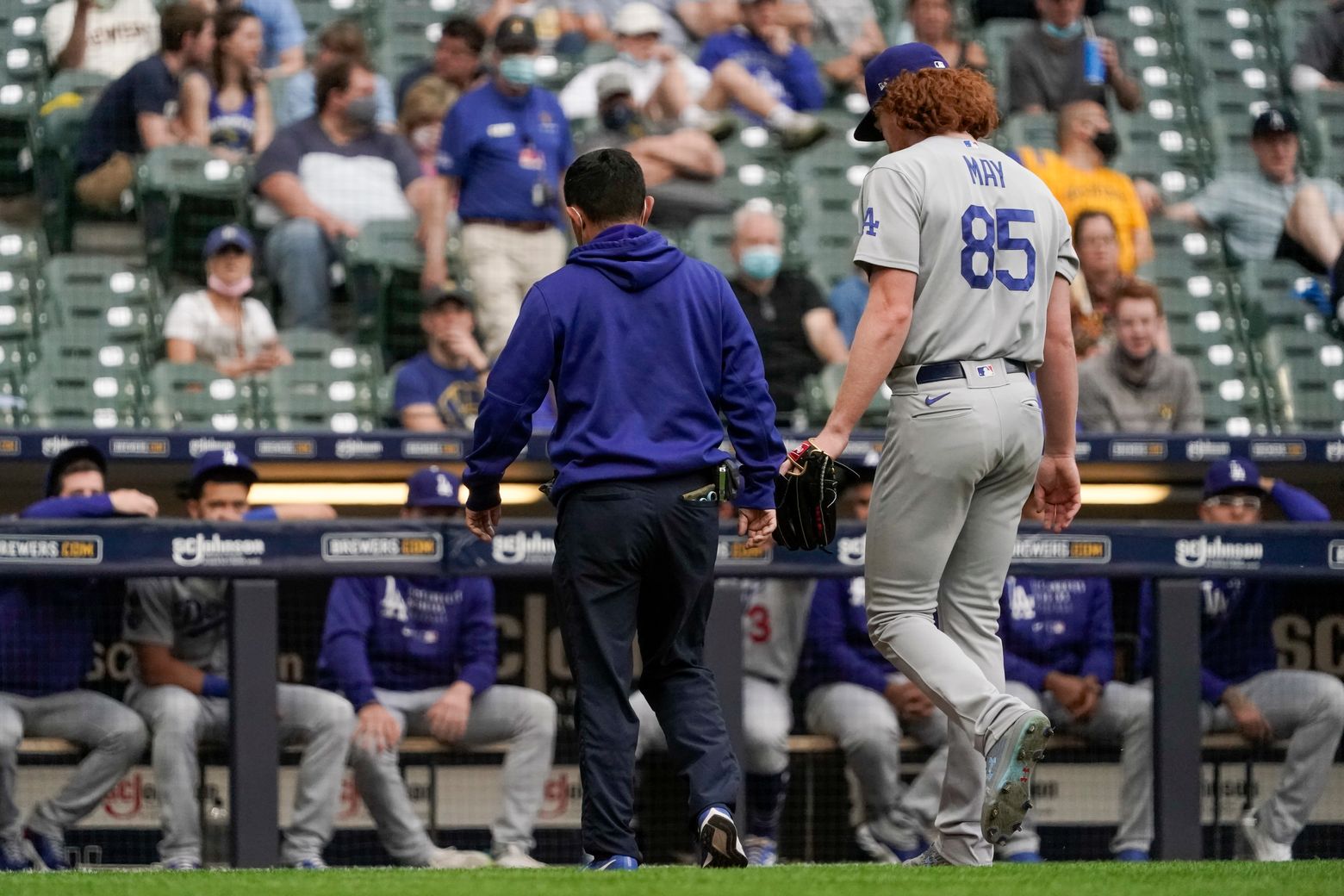 Dodgers RHP Dustin May to have season-ending elbow surgery