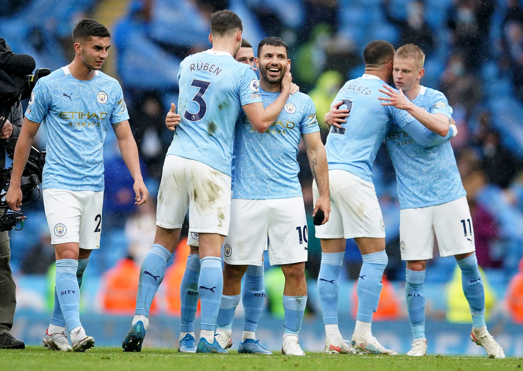 Man City debut Aguero-inspired training kit in tribute to former