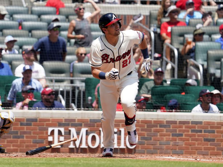 3B Austin Riley  Atlanta braves wallpaper, Hot baseball players, Atlanta  braves