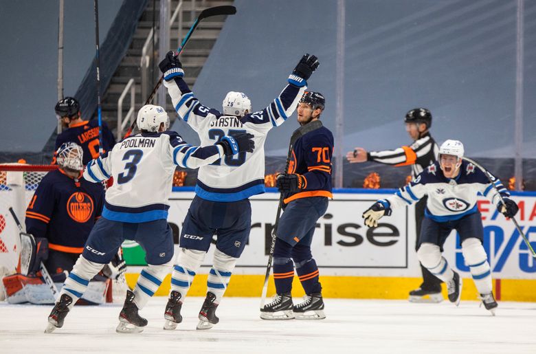 Stastny scores in OT, Jets beat Oilers 1-0 for 2-0 lead