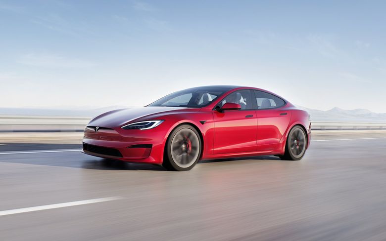 200 mph: Musk shows off the Model S Plaid, Tesla's fastest car yet | The Times