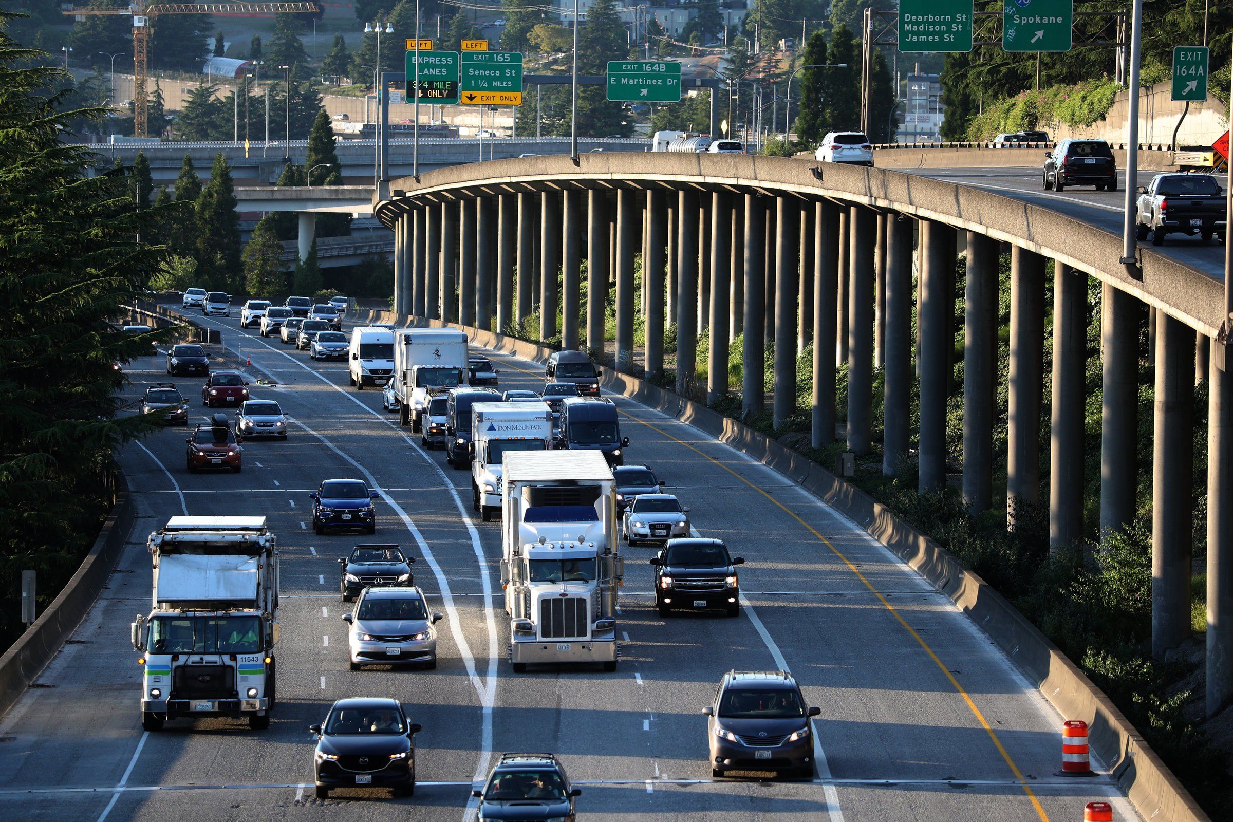 I 5 repairs in Sodo this weekend will trigger Seattle s biggest