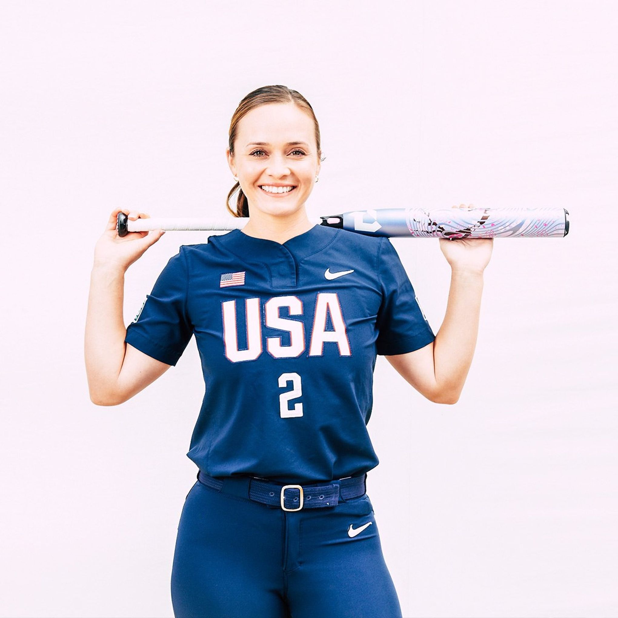 Delaney Spaulding USA Softball Jersey | ShirtsandLogos