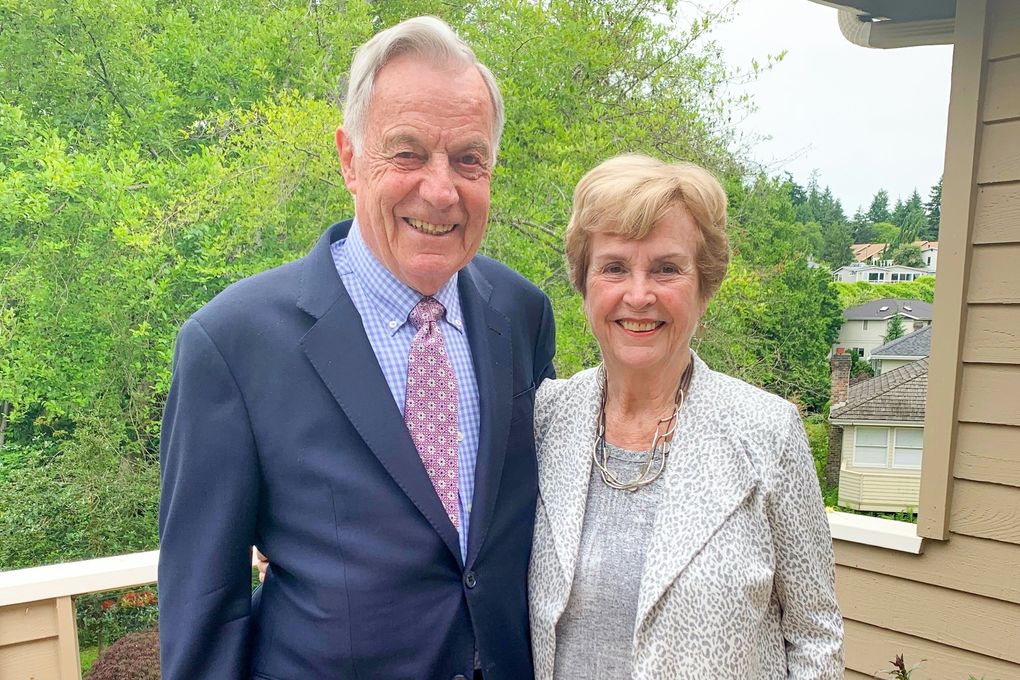 Virginia and Tom met for the first time in the sixth grade before reconnecting years later. (Courtesy of Virginia Riedinger)