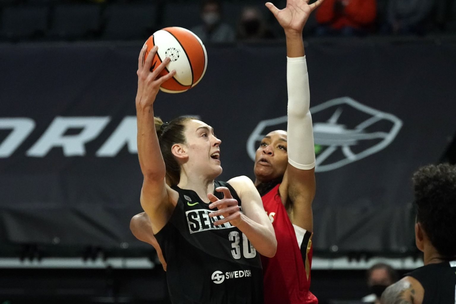 The Storm and Aces meet again at the top of the WNBA standings with a
