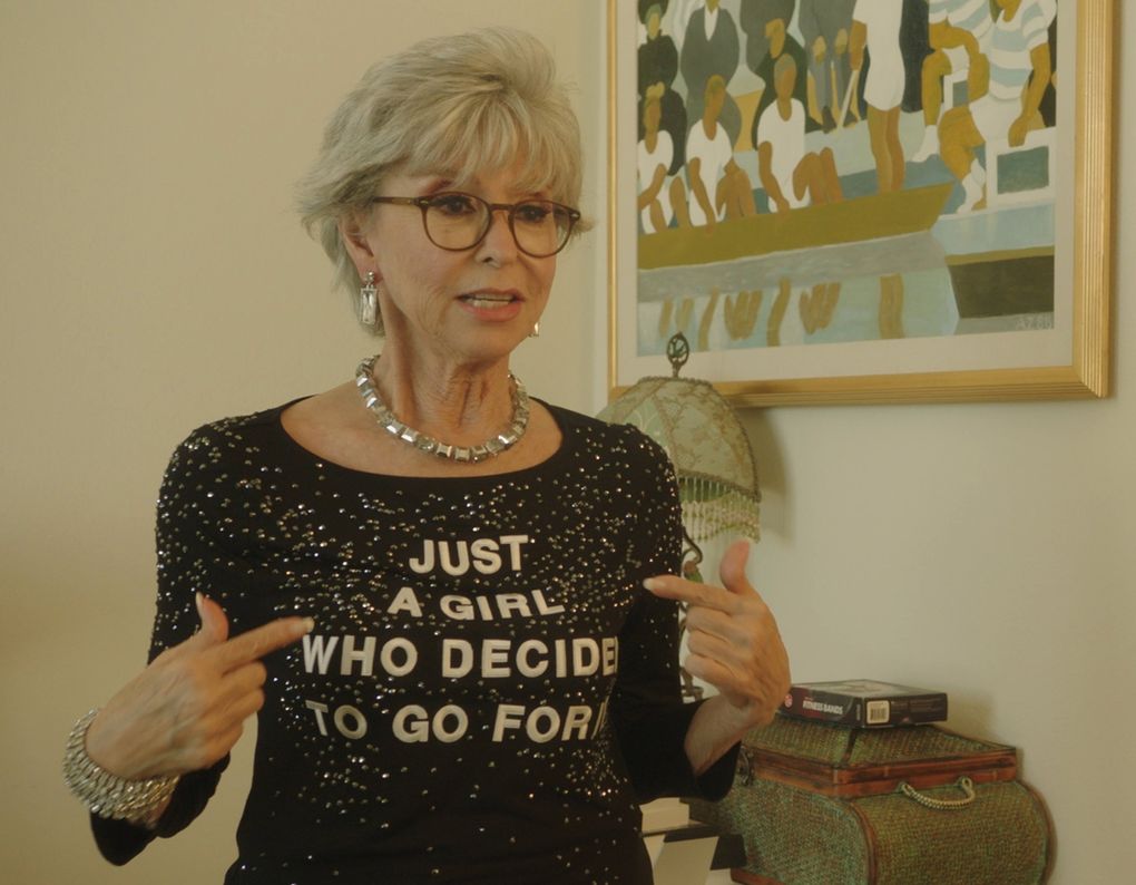 In “Rita Moreno: Just a Girl Who Decided to Go For It,” the actor walks us through the ups and downs of her life and career. (Courtesy of Roadside Attractions)