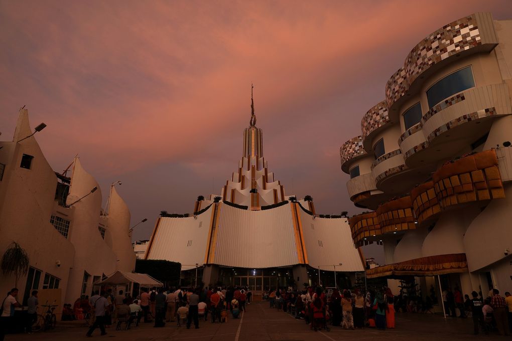 The Templo Sede Internacional of La Luz del Mundo Church along Calzada Dr. Samuel Joaquín Flores, in colonia Hermosa Provincia in Guadalajara, Mexico, on June 14, 2019. (Gary Coronado / Los Angeles Times / TNS)