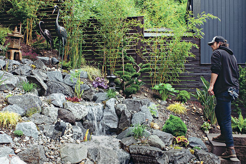 Creating Tranquil Water Features using Great Stuff Pond & Stone